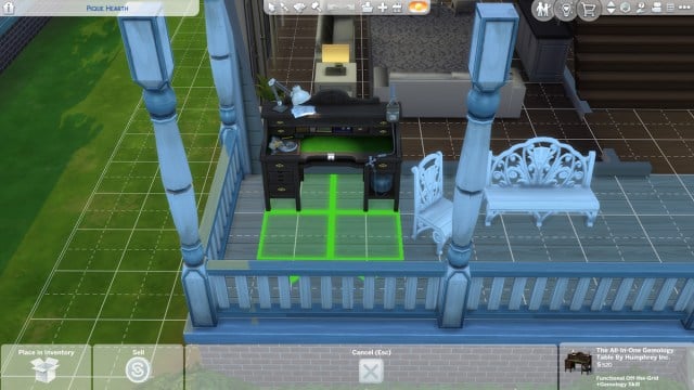 All-In-One Gemology Table in The Sims 4