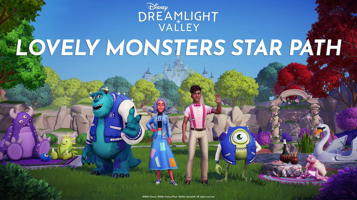 Lovely Monsters Star Path in Disney Dreamlight Valley