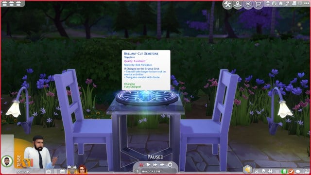 Fully Charged Crystal in Sims 4