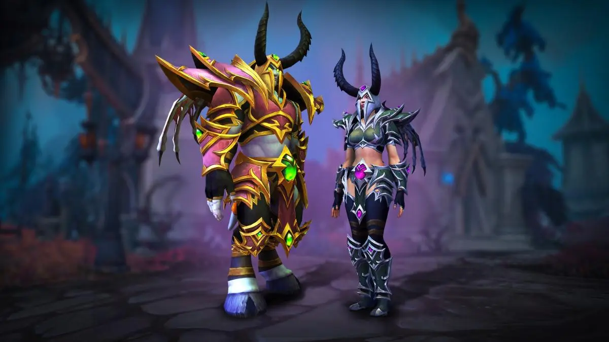 Dreadlord’s Regalia brings two new armor variants to World of Warcraft