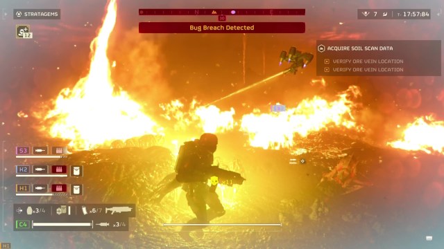 Helldivers 2 работает над «нелепым» огнем, который слишком быстро убивает игроков