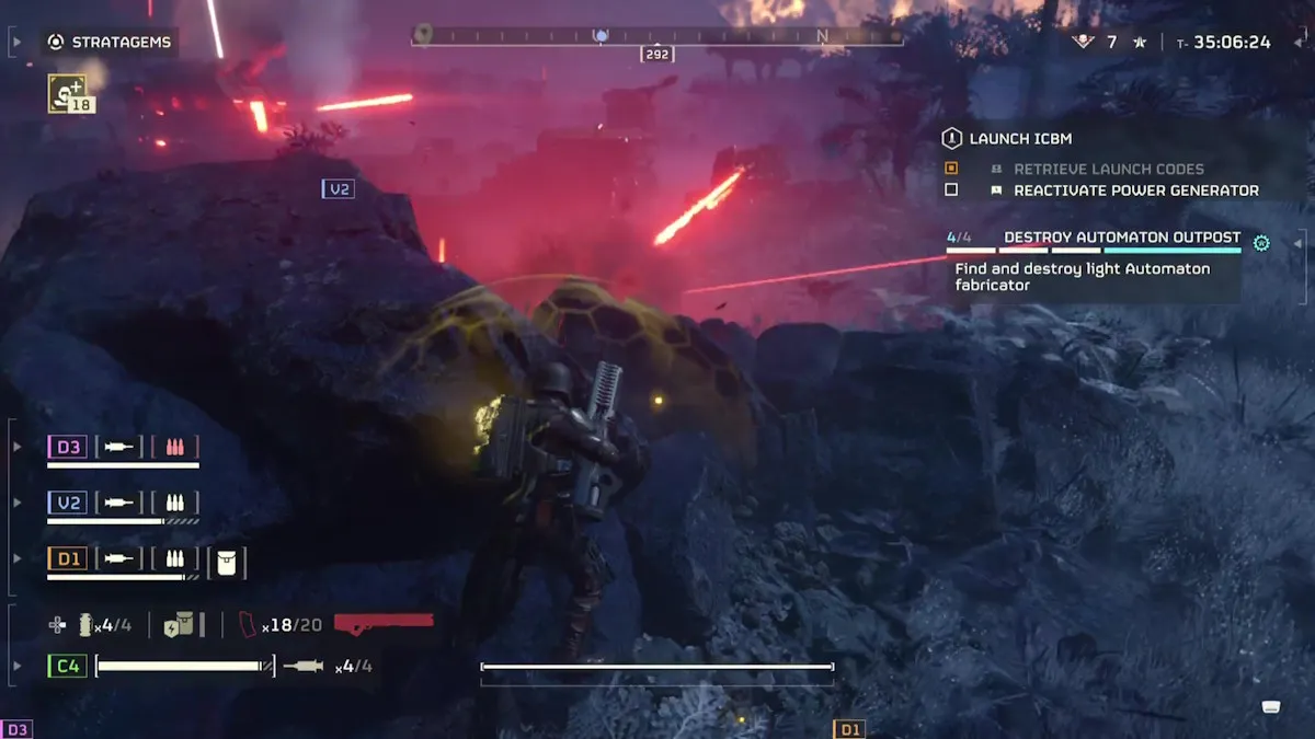 Helldivers 2 players fighting to defend outposts, like Malevelon Creek