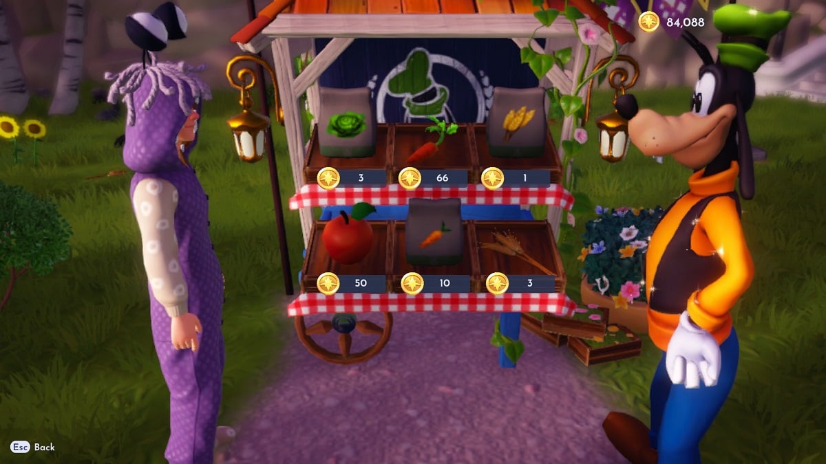 Where to find carrots in Disney Dreamlight Valley