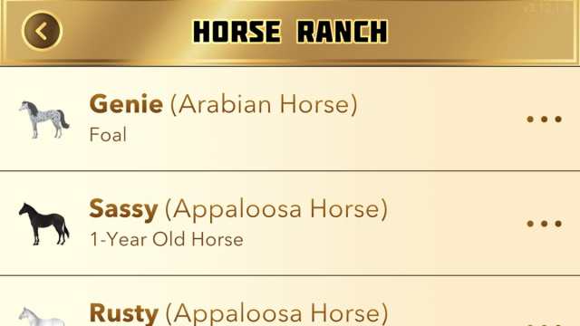 BitLife horse ranch shop