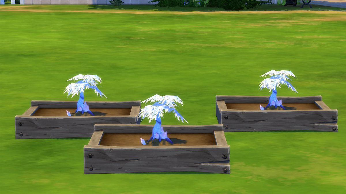 Crystal Trees in Sims 4