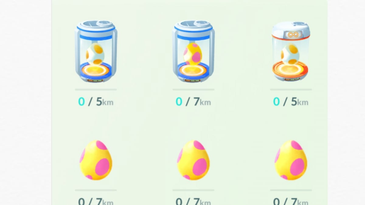 Hatching Eggs in Pokemon Go