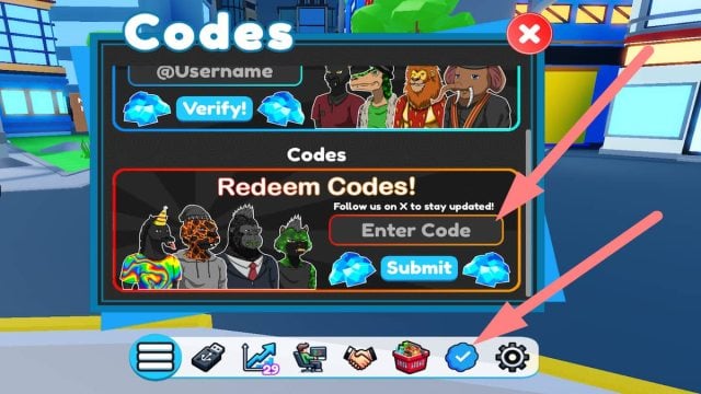 How to redeem codes in Coding Simulator