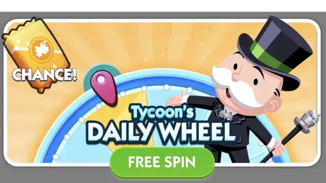 Monopoly GO Tycoon Club free wheel