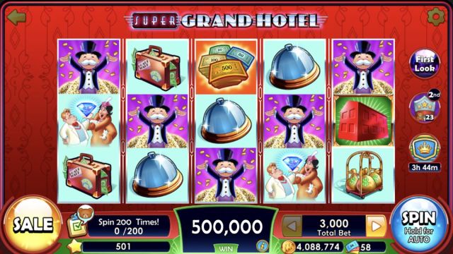 monopoly slots screenshot