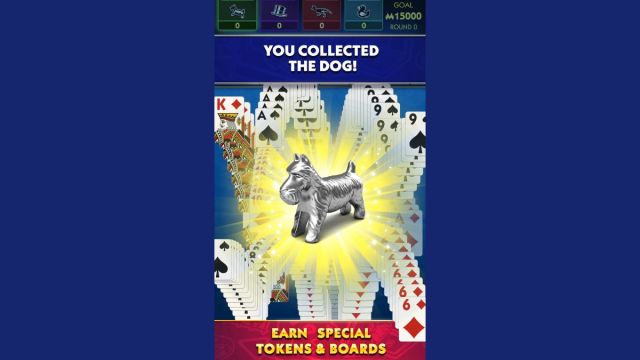 monopoly solitaire screenshot