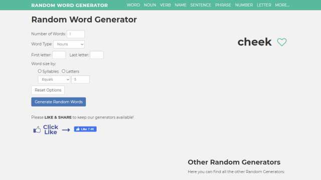 Random Word Generator Infinite Craft