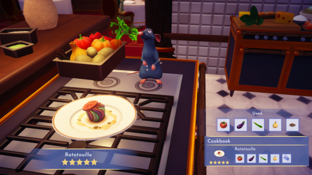 Cooked Ratatouille in Disney Dreamlight Valley