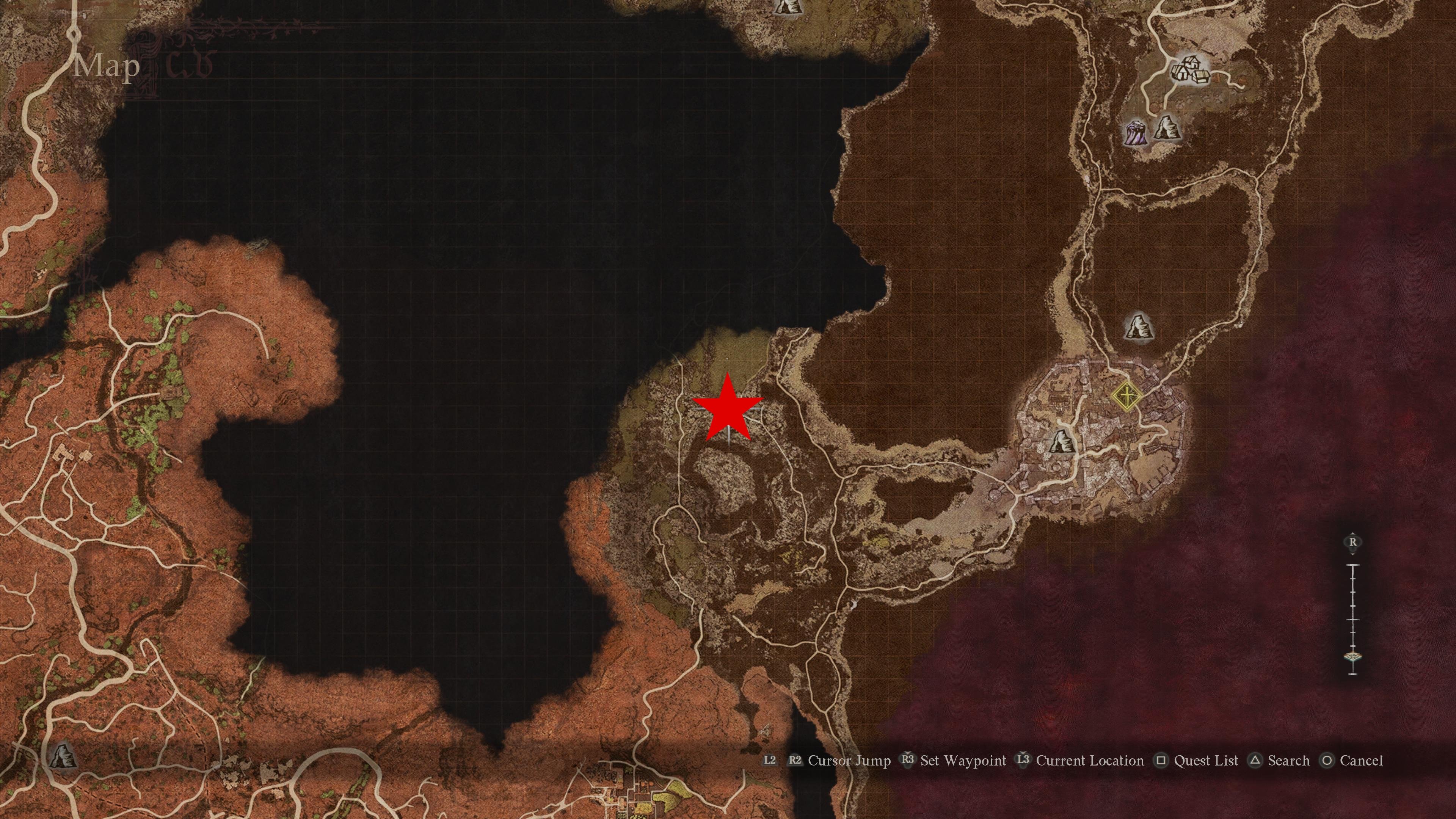 Bay Wayside Shrine location in Dragon's Dogma 2