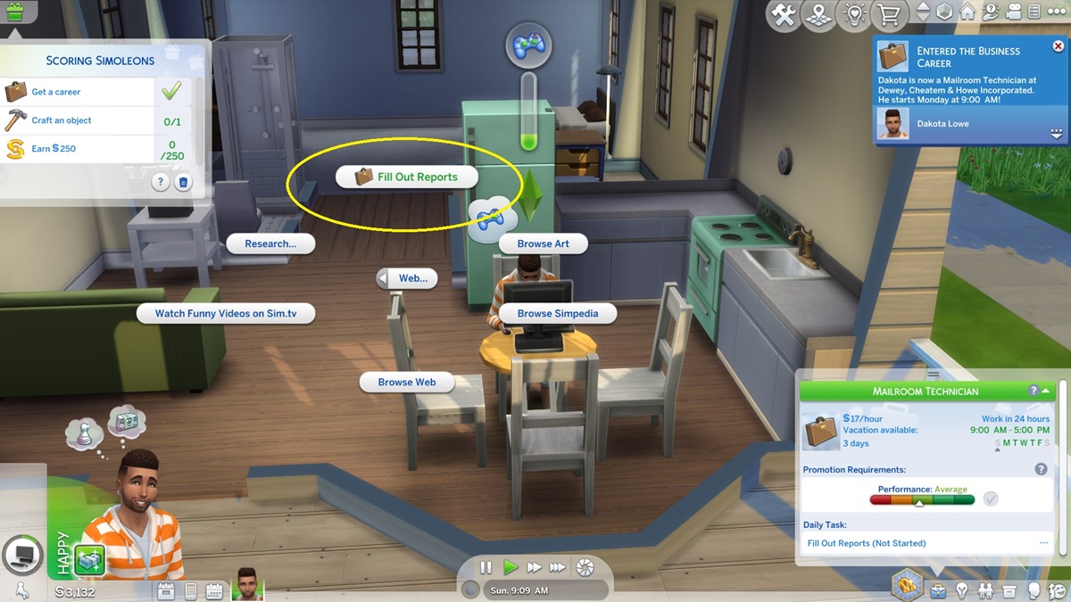 How To Fill Out Reports In Sims 4