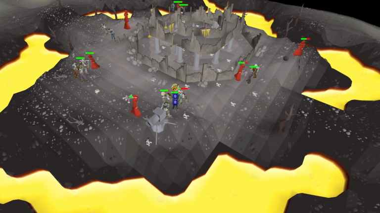 Old School RuneScape updates the Chaos Temple and Wilderness Agility Course