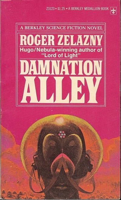 Buchcover „Damnation Alley“.