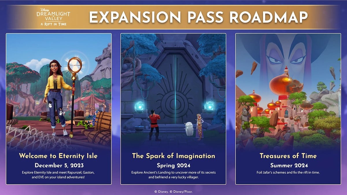 DDV Expansion Pass roadmap