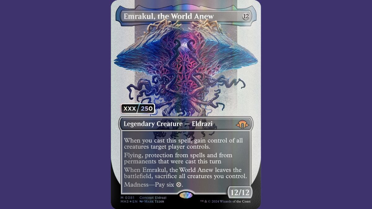 emrakul the world anew in magic the gathering modern horizons 3