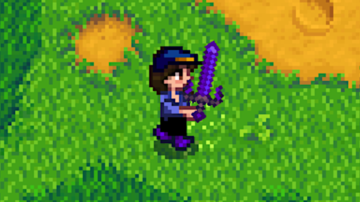 How To Get The Galaxy Sword In Stardew Valley