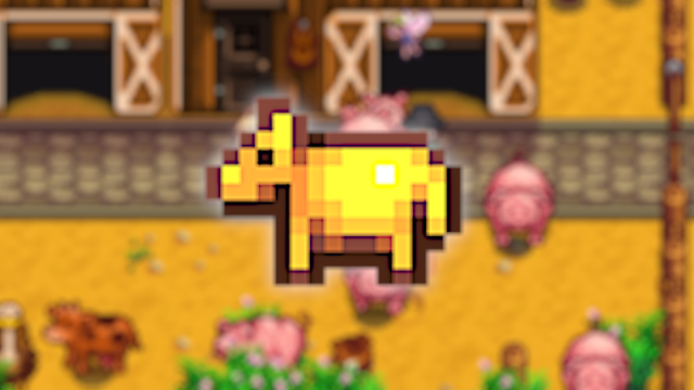 Golden Animal Cracker in Stardew Valley