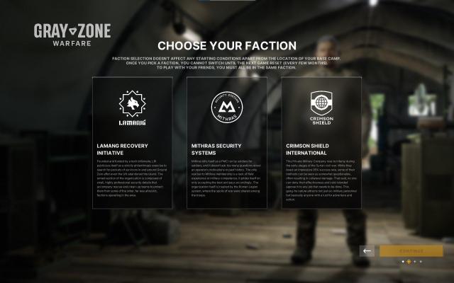 Игроки Grey Zone Warfare просят разработчиков внести изменения во фракции и учетные записи