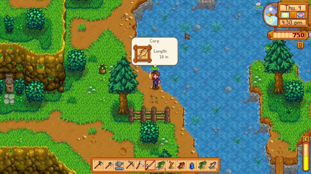 How To Catch Carp in Stardew Valley: Carp Locations and Seasons