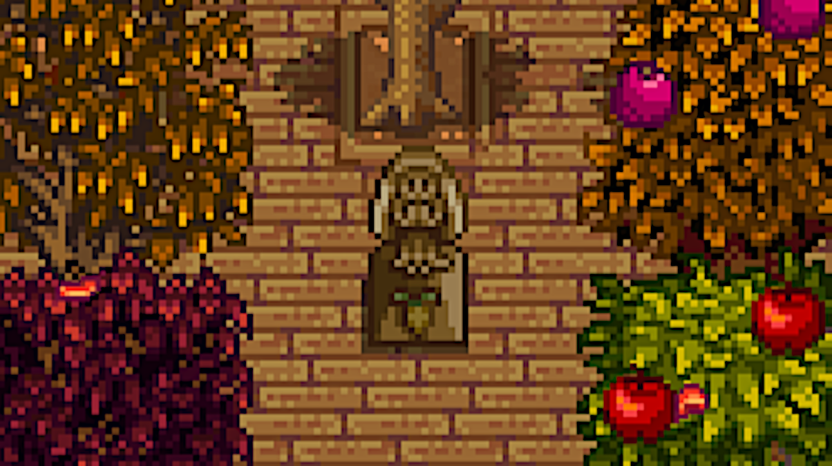 Statue of Blessings in Stardew Valley