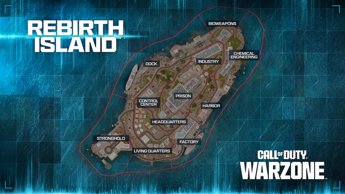 New Warzone map Rebirth Island