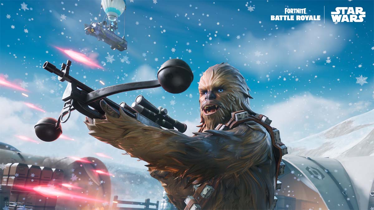 Every Fortnite Star Wars skin, weapon, and more for update v29.40