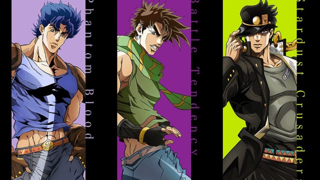 Jonathan, Joseph, and Jotaro. 