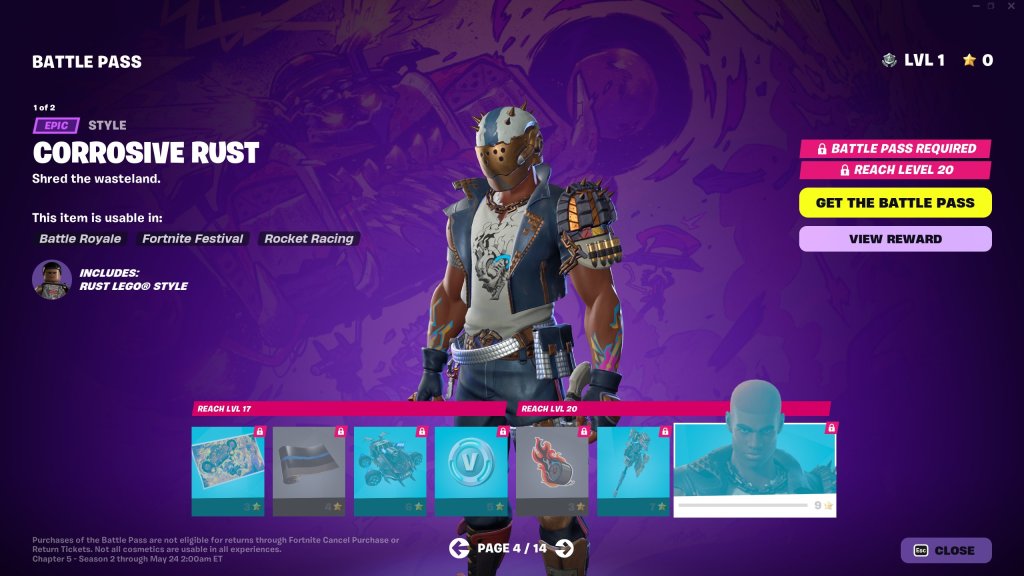 All Fortnite: Wrecked Season 3 Battle Pass cosmetics