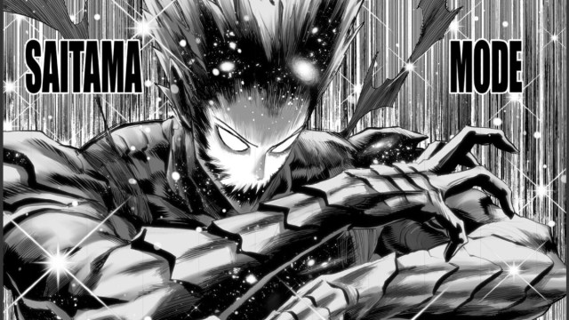 Garo usando el Modo Saitama en One-Punch Man