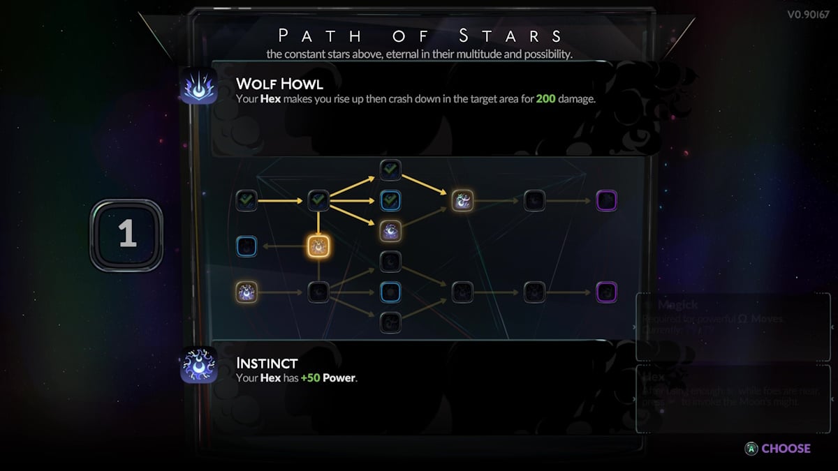 Hades 2 path of stars - wolf howl tree