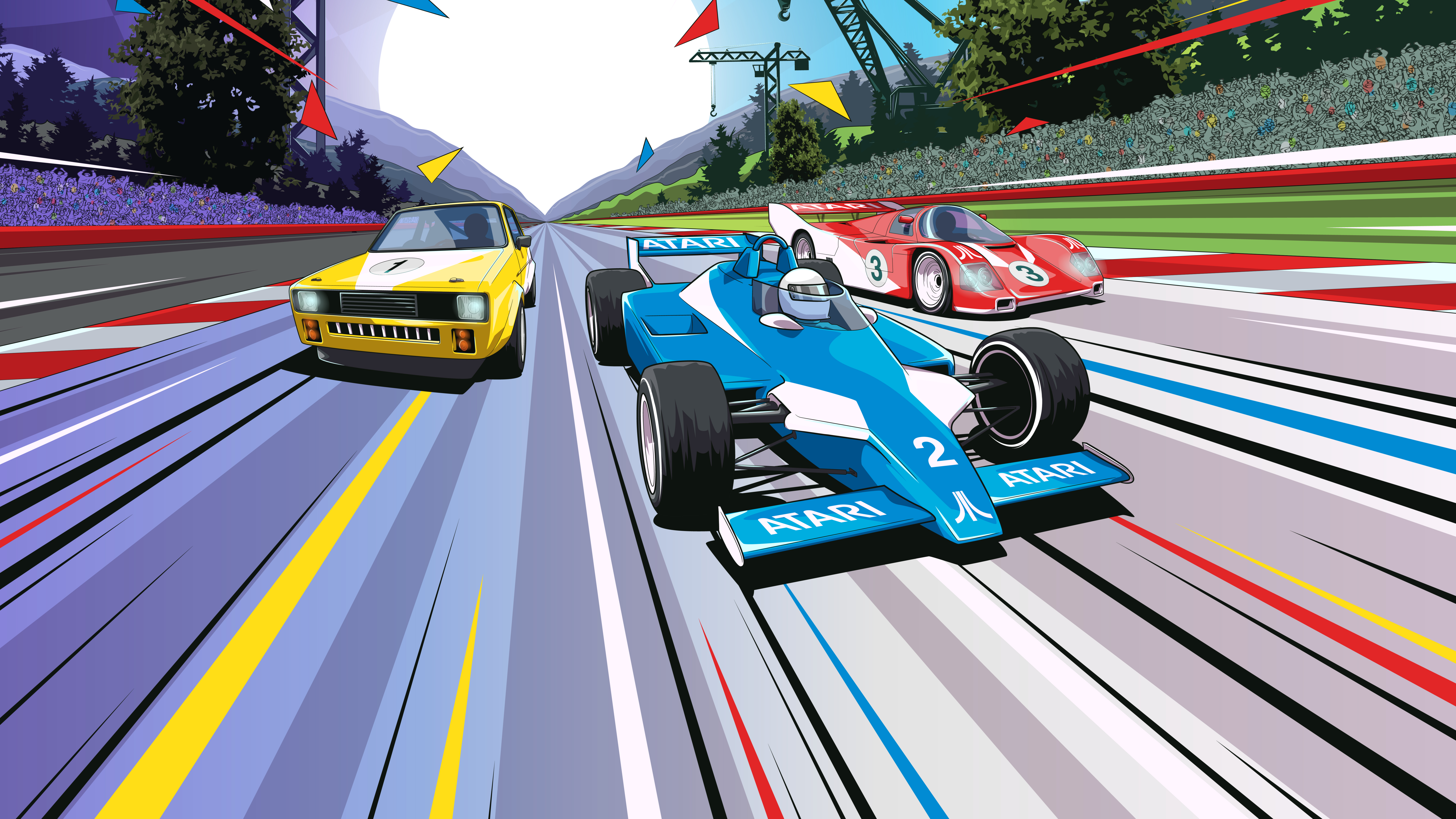 Atari’s NeoSprint revives the cramped arcade racing series this June