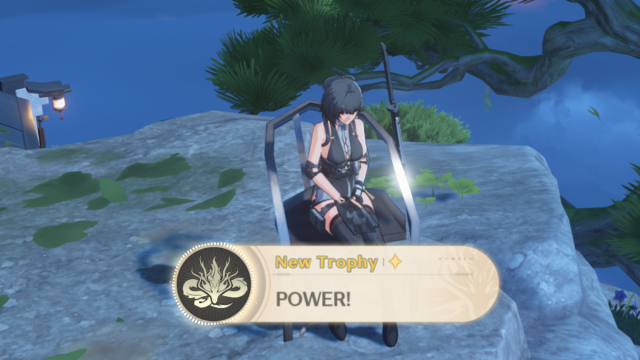 Wuthering Waves Power trophy pop up 