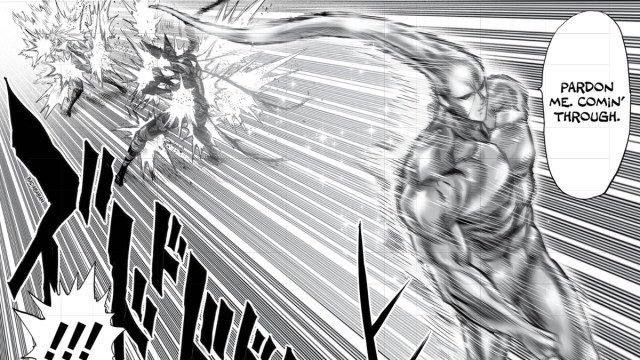 Espermatozoide de platino en One-Punch Man