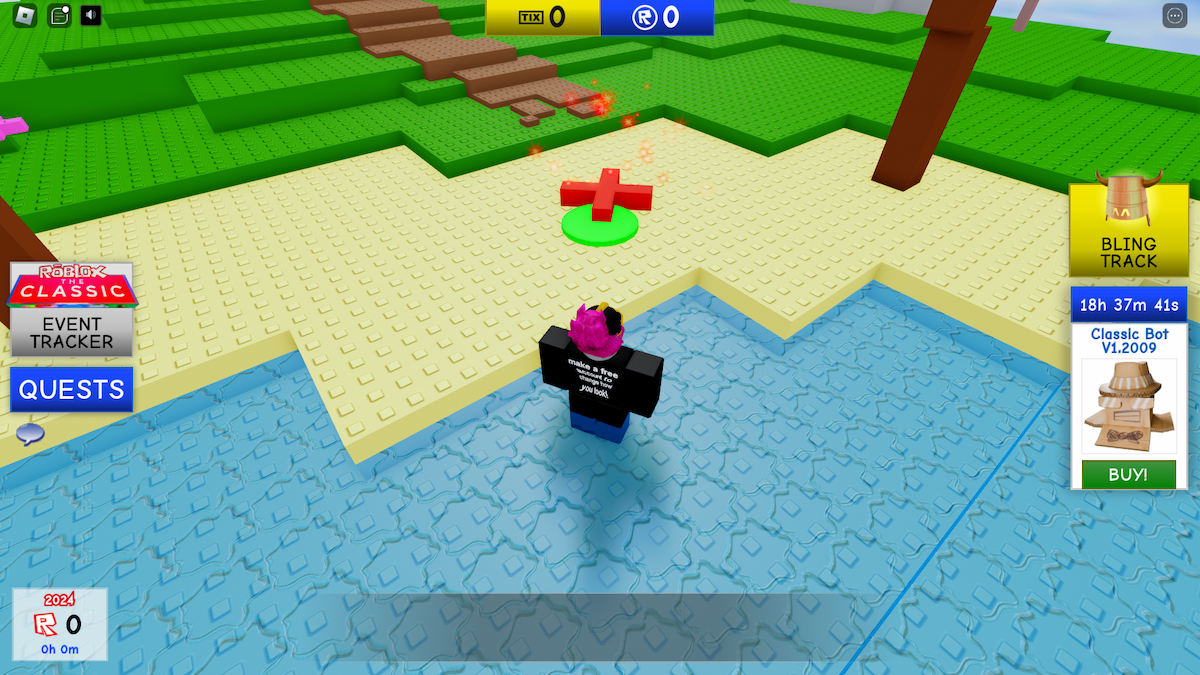 Buried Treasure in Roblox The Classic