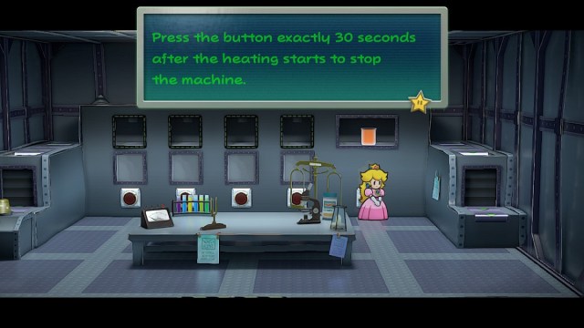 Paper Mario: The Thousand-Year Door Heating up the mixture.