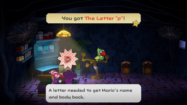 Paper Mario: The Thousand-Year Door brought to you by the letter p