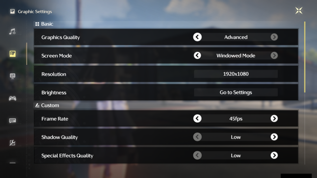 Wuthering Waves Best Performance Settings