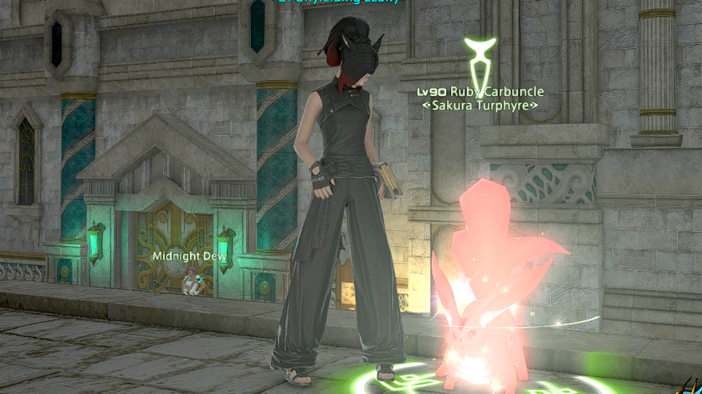 FFXIV Carbuncle glamours & how to change a summon’s color