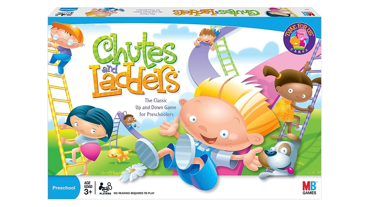 Chutes and Ladders, the board game