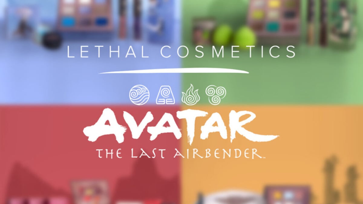The Avatar: The Last Airbender x Lethal Cosmetics collaboration
