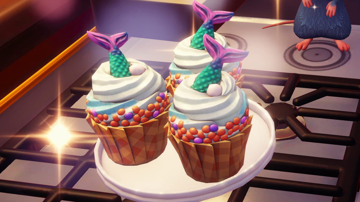 All cupcake recipes in Disney Dreamlight Valley