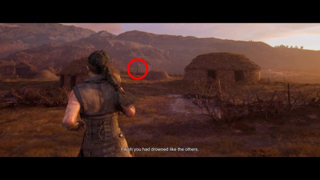 Hellblade 2 - All Lorestangir locations - freyslaug 1 between two houses