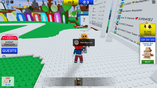 Helfer-Bot in Roblox The Classic