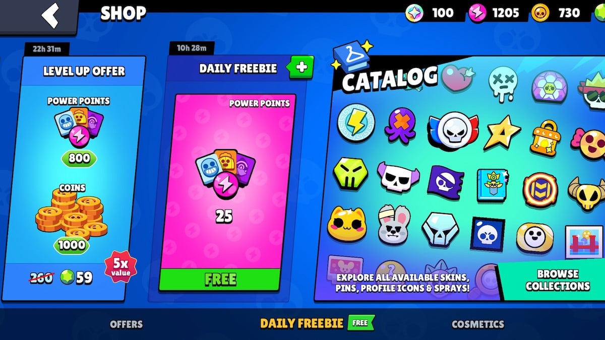 Daily Freebies in Brawl Stars