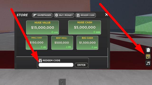 How to redeem codes in SCP Warfare Tycoon 2