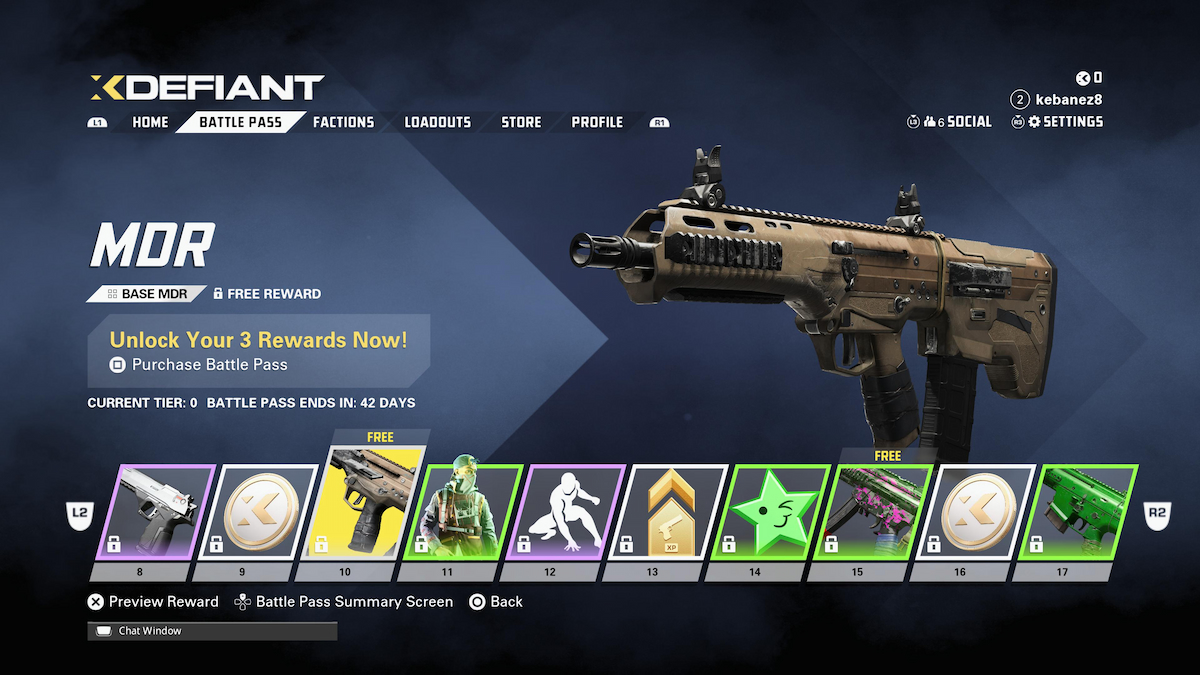 All XDefiant weapons and how to unlock them