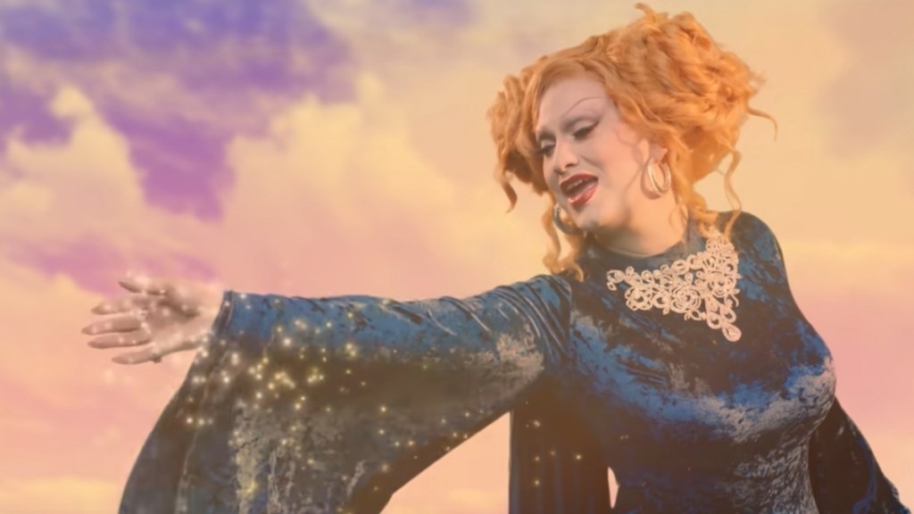 Jinkx Monsoon in the music video for Strange Magic